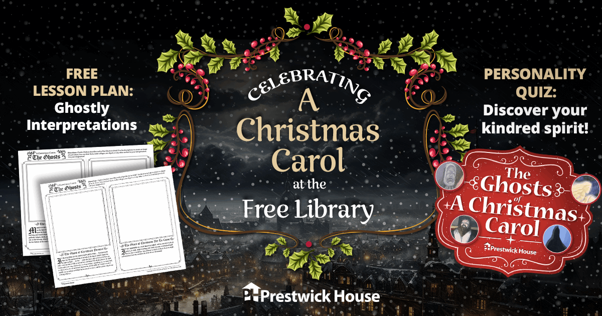 Imagery and the Ghosts of A Christmas Carol Free Lesson Plan
